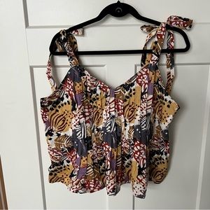 NWT Let Me Be Colorful Top Size XL